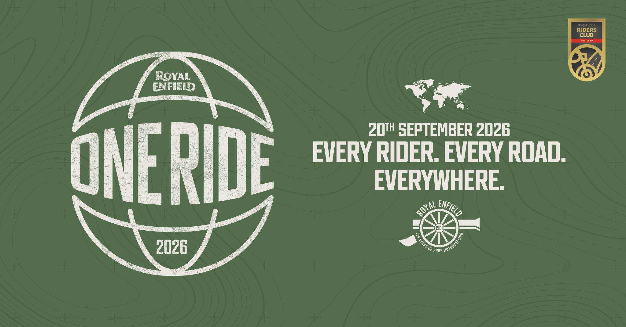 โรยัล เอ็นฟีลด์ ชวนฟังเสียงหัวใจของคนรักสองล้อ พร้อมปักหมุด ‘One Ride 2026’ ทริปประวัติศาสตร์ที่ไม่ควรพลาด