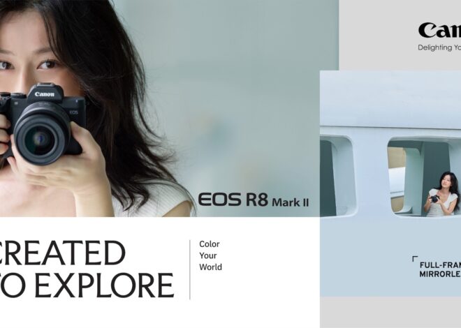 แคนนอน เปิดตัว EOS R8 Mark II กล้องมิเรอร์เลสฟูลเฟรม ดีไซน์สุดเท่พกพาง่ายฃ พร้อมให้ทุกคนได้ออกไปค้นหามุมมองที่แปลกใหม่ แล้วแต่งเติมสีในสไตล์ที่เป็นคุณ