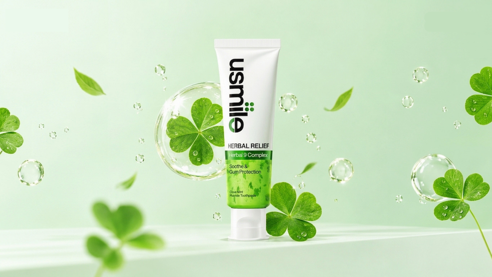 ตลาดยาสีฟันสมุนไพรโลกแตะ 2.56 พันล้านดอลลาร์ usmile รับเทรนด์ “Oral Care Is Self-Care” เปิดตัว “usmile Herbal Relief” ผสานสมุนไพร 9 ชนิด เจาะคนรุ่นใหม่ที่มองหาความอ่อนโยนควบคู่ประสิทธิภาพ