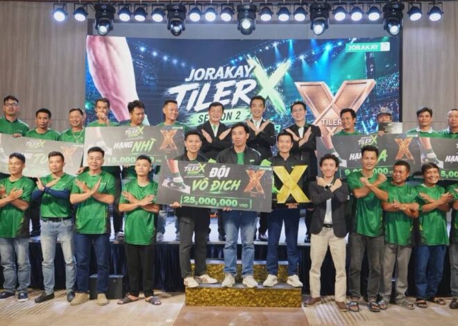 จระเข้ ต่อยอด “JORAKAY Tiler X Season 2” จากเวทีแข่งขันสู่ “การสร้างคน” เชื่อมช่างเมียนมา-เวียดนาม-ลาว ยกระดับทักษะงานปูกระเบื้องสู่มาตรฐานโลก