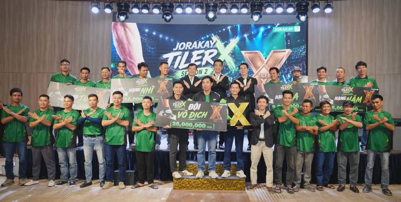 จระเข้ ต่อยอด “JORAKAY Tiler X Season 2” จากเวทีแข่งขันสู่ “การสร้างคน” เชื่อมช่างเมียนมา-เวียดนาม-ลาว ยกระดับทักษะงานปูกระเบื้องสู่มาตรฐานโลก