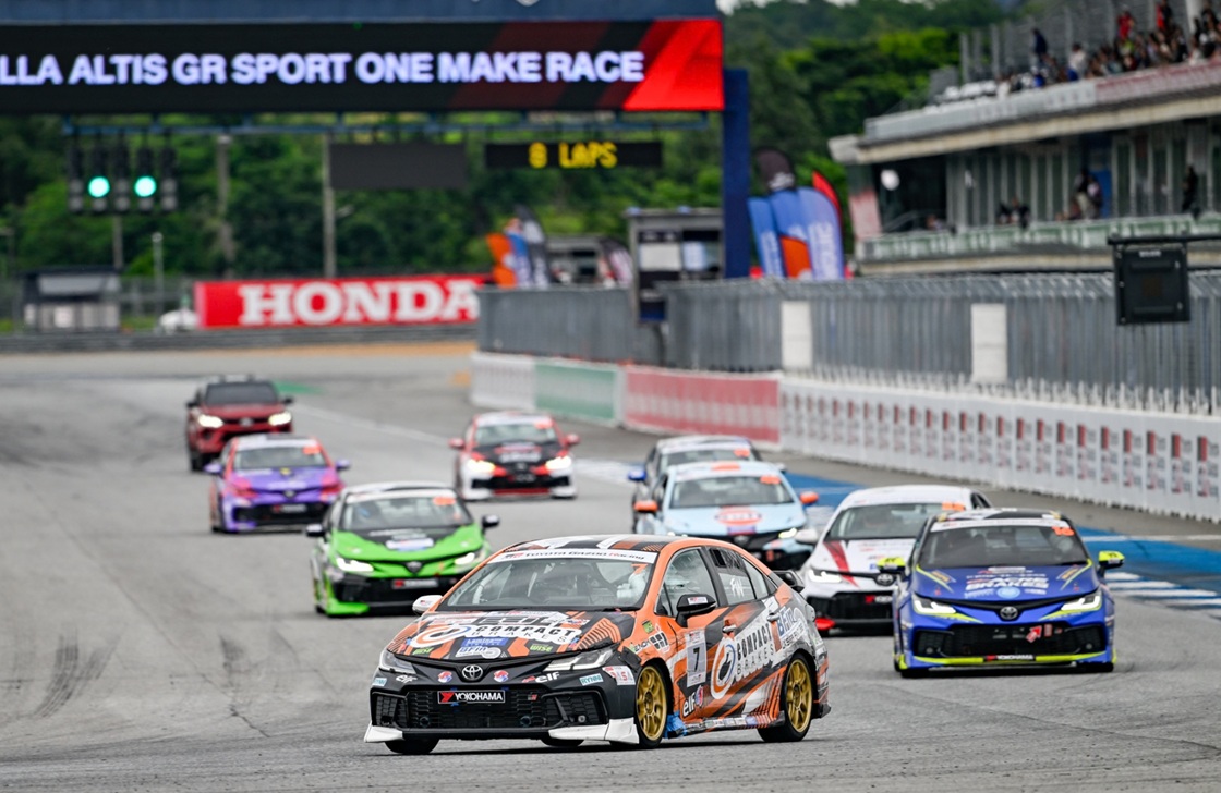 คอมแพ็ค เบรก หนุน Compact Family Club ลุยบุรีรัมย์ “ฟิน-สิตานัน” คว้าโพเดียมอีกครั้งใน Toyota Gazoo Racing Thailand 2026