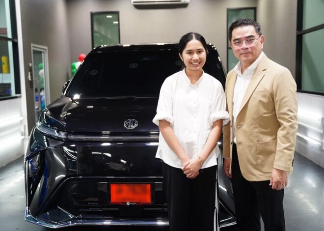 เครือเจริญโภคภัณฑ์ ร่วมกับ เอ็มจี สนับสนุนการเดินทางในบทบาทใหม่ของ “เนเน่ รอยัล”ด้วยการดูแลภายใต้ MG SMILE