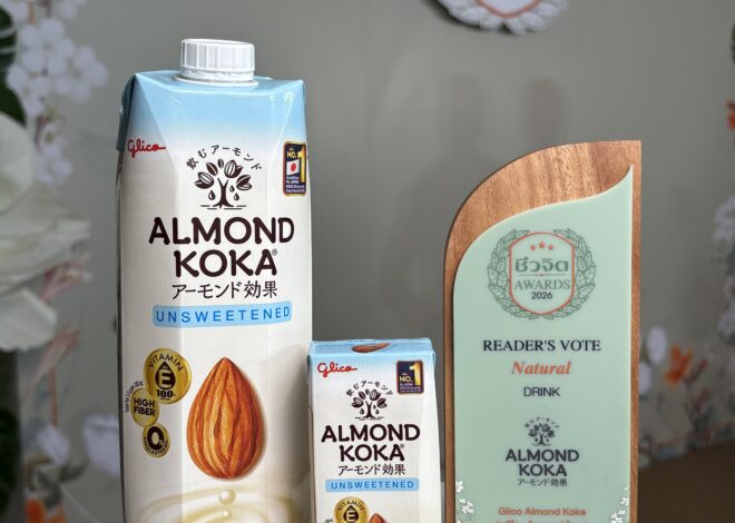 กูลิโกะ อัลมอนด์ โคกะ คว้ารางวัล Reader’s Vote หมวด Natural Drink ในงานชีวจิต Awards 2026