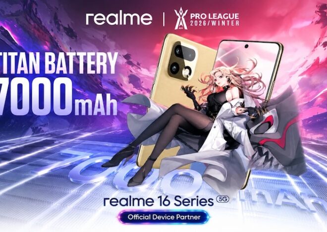 เกมนี้ต้องสุด! realme 16 Series 5G ลงสนาม RoV Pro League 2026 Winter ในฐานะ Official Device Partner พร้อมปลุกพลังเกมเมอร์ฉลอง 10 ปี RoV ไทย! เตรียมเปิดไฟต์เดือดในงาน “ARENA OF THE DECADE สมรภูมิแห่งทศวรรษ” 23-25 ตุลาคมนี้ ที่อิมแพ็ค เมืองทองธานี เข้าฟรี 3 วันเต็ม พร้อมท้าดวล RoV 1v1 ลองของแรง 144Hz และแบตอึด 7,000mAh ที่บูธ realme!