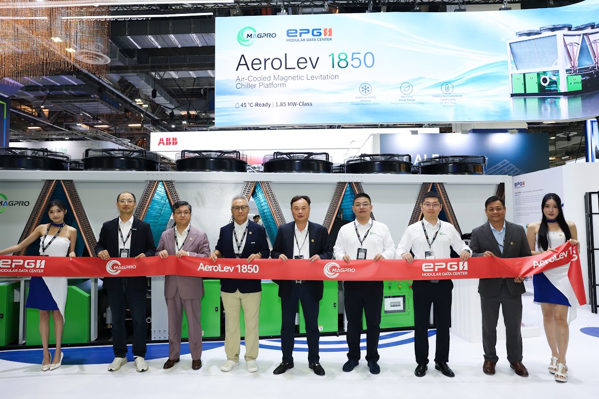 MagPro เปิดตัว AeroLev 1850 โซลูชันช่วย AI ดาต้าเซ็นเตอร์ ในประเทศไทยรองรับมาตรฐานด้านน้ำและพลังงานที่กำลังพัฒนา ดาต้า เซ็นเตอร์ในประเทศไทยกำลังมุ่งสู่มาตรฐานด้านการจัดการน้ำและประสิทธิภาพการใช้พลังงานที่เข้มงวดยิ่งขึ้น ตามกรอบกฎระเบียบระดับประเทศที่พัฒนาอย่างรวดเร็ว